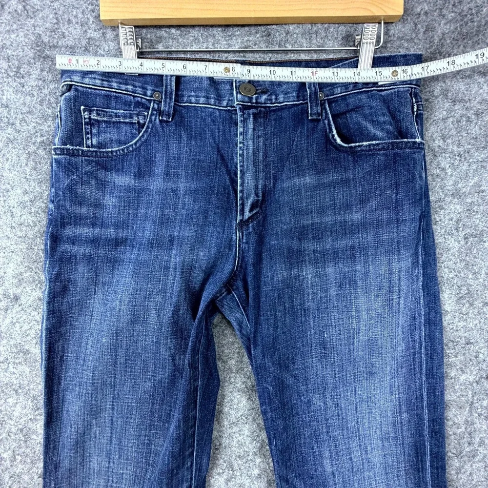 Citizens of Humanity Jagger Jeans Mens 34 Blue Denim Medium Wash Straight Leg